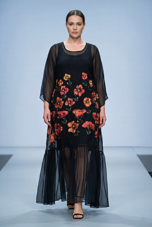 Rochie voal R291