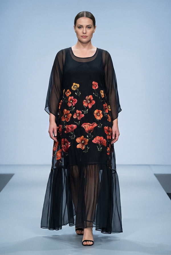 Rochie voal R291