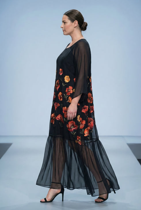 Rochie voal R291