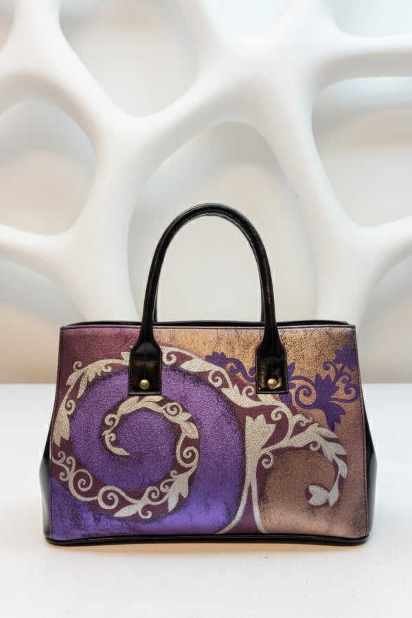 Poseta din piele pictata manual – LP-140