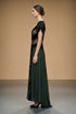Rochie voal si catifea C4137