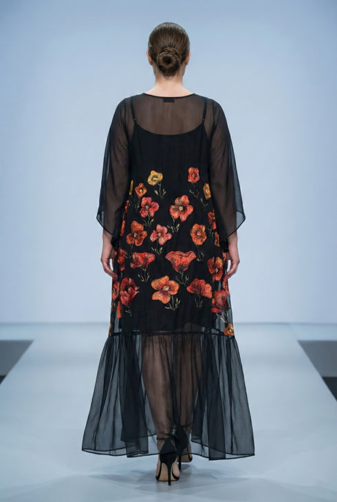 Rochie voal R291