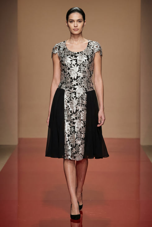 Rochie tull paietat R159