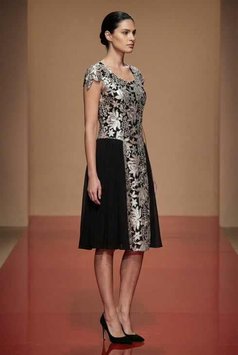 Rochie tull paietat R159