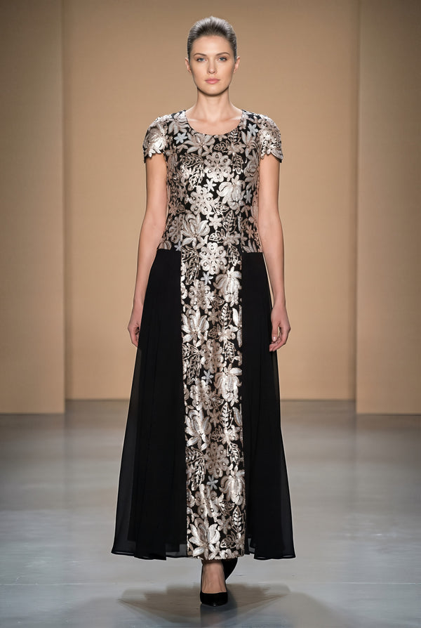 Rochie tull paietat R170