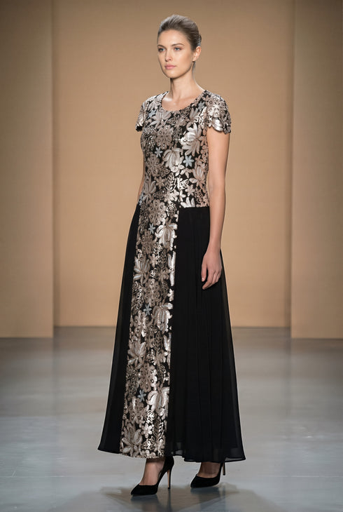 Rochie tull paietat R170