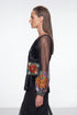 Bluza catifea și tull pictat LP101