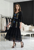 Rochie Vascoză Broderie Manuală cu Dantela Bumbac | LP183