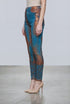 Pantalon Denim Elastic Pictat Manual | LP184