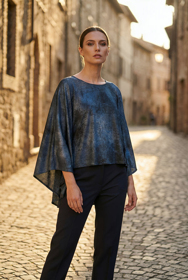 Bluza Fluture din jerse degrade LP186