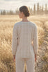 Bluza din in 100% cu maneci chimono - LP213