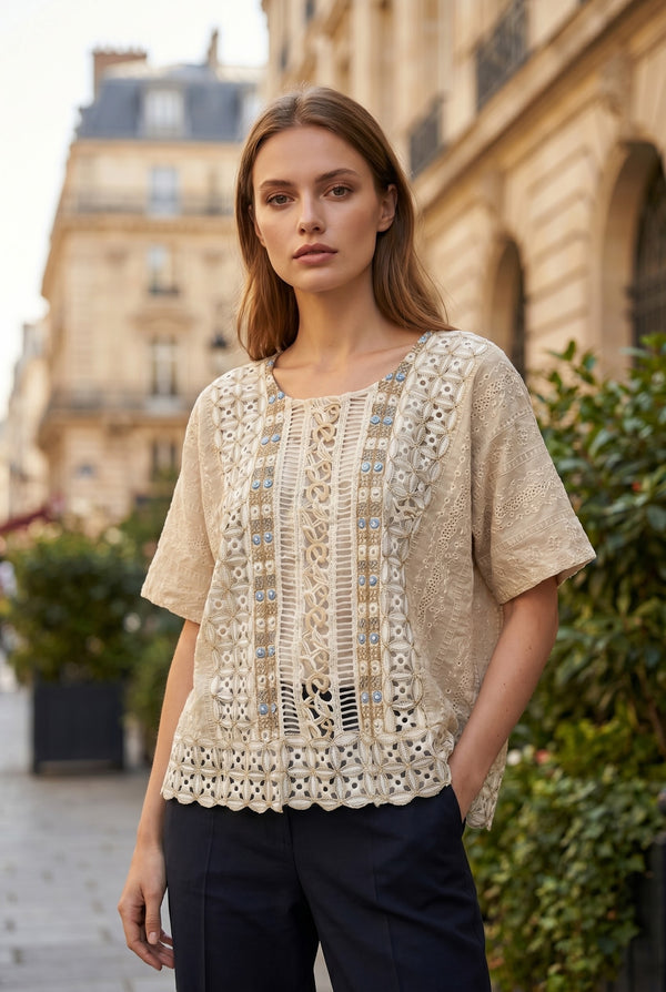 Bluza din in 100% LP226B