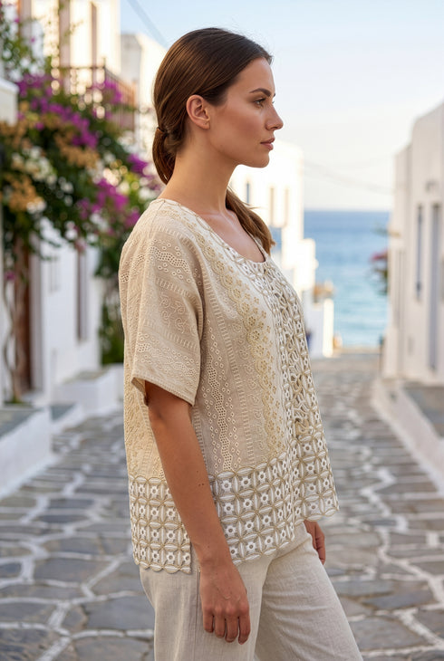 Bluza din in 100% LP227B