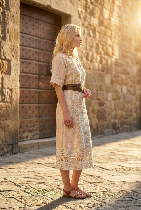 Rochie din in 100% - LP235R