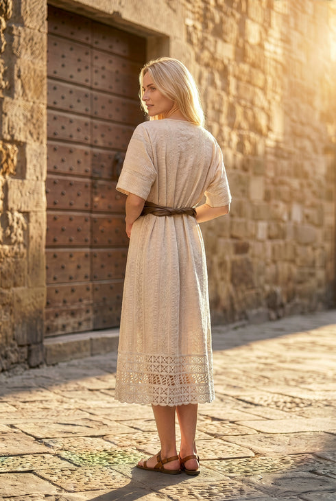 Rochie din in 100% - LP235R