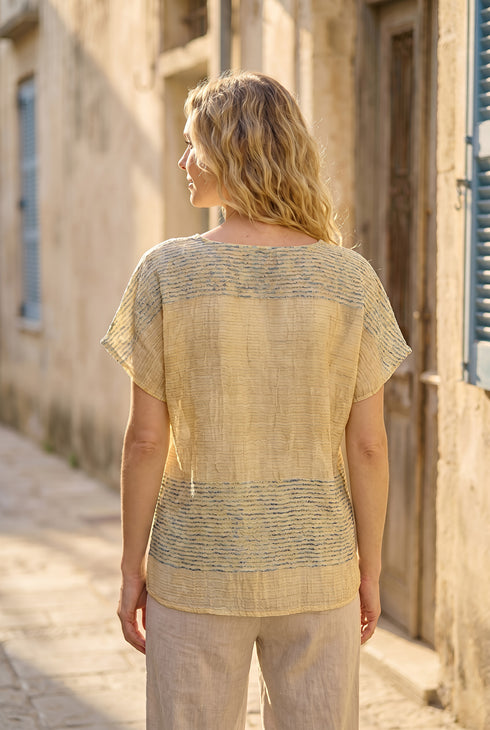 Bluza din in 100% - LP236B