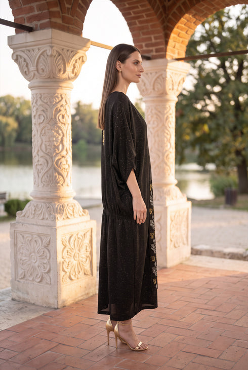 Rochie LP269R - lateral dreapta, fota brodata