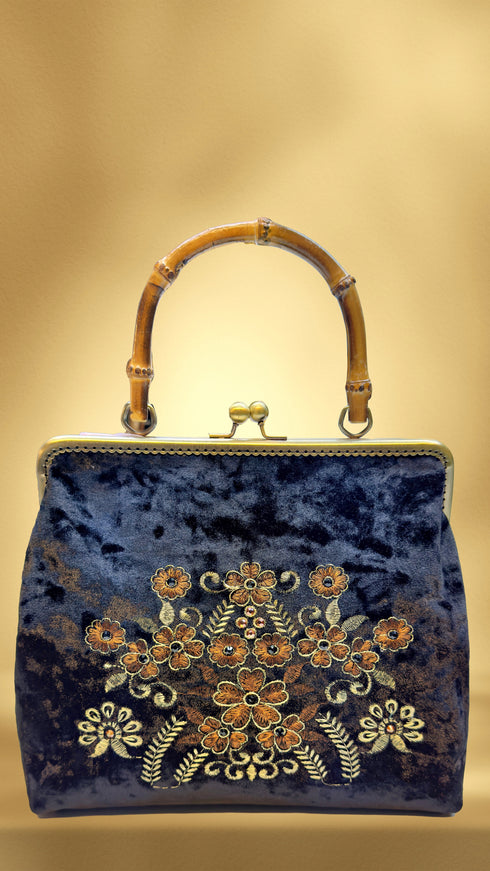 Poseta catifea brodata LP118