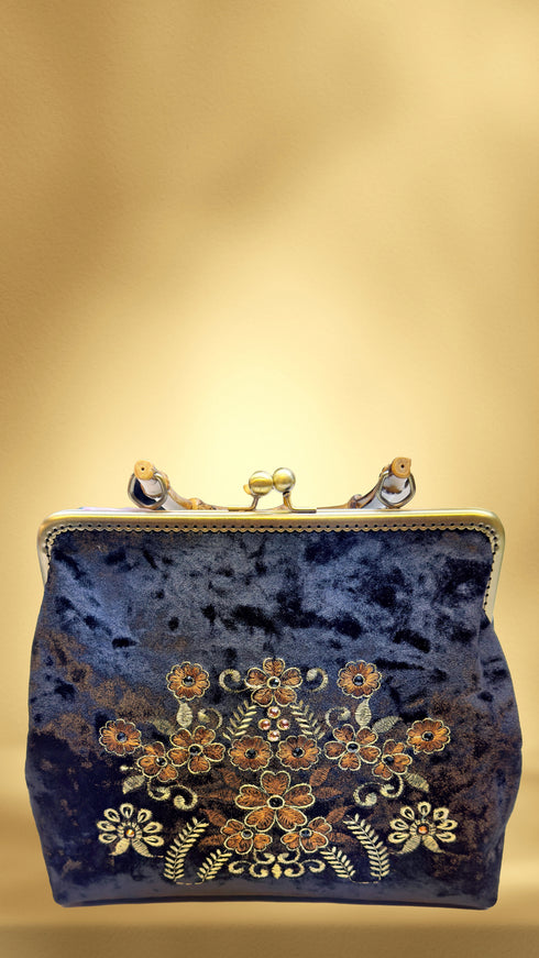 Poseta catifea brodata LP118