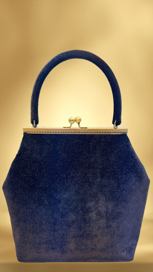 Poseta din catifea brodata LP121