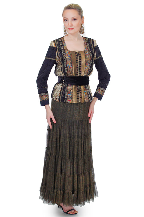 Sacou dantela si catifea FR-21