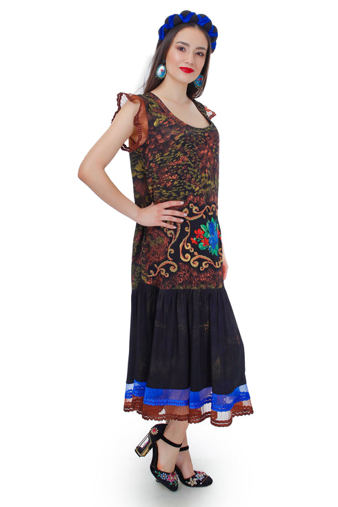 Rochie pictata manual FR-51