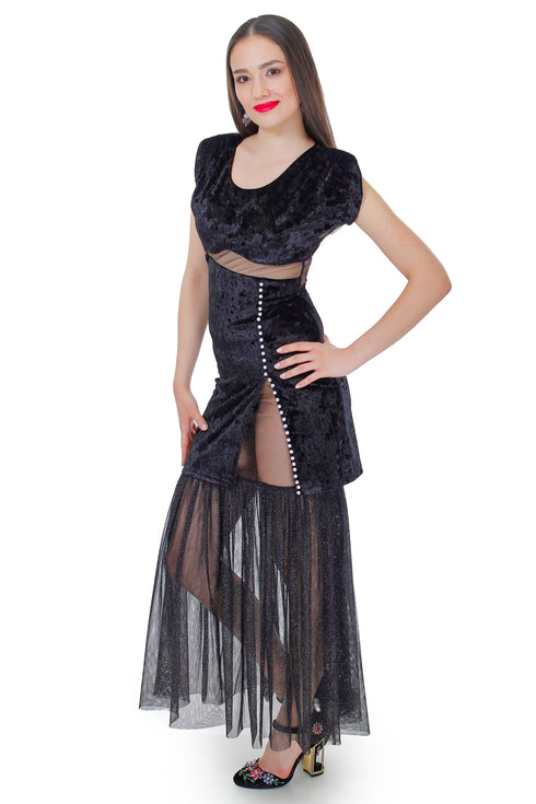 Rochie catifea FR-106