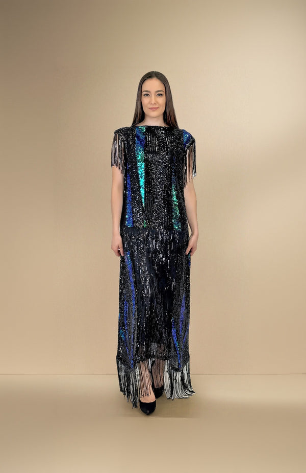 Rochie tull paietat LP108
