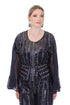 Bluza tull cu paiete FR-28