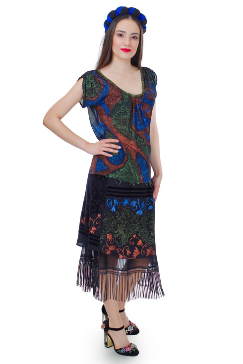 Bluza pictata manual FR-119