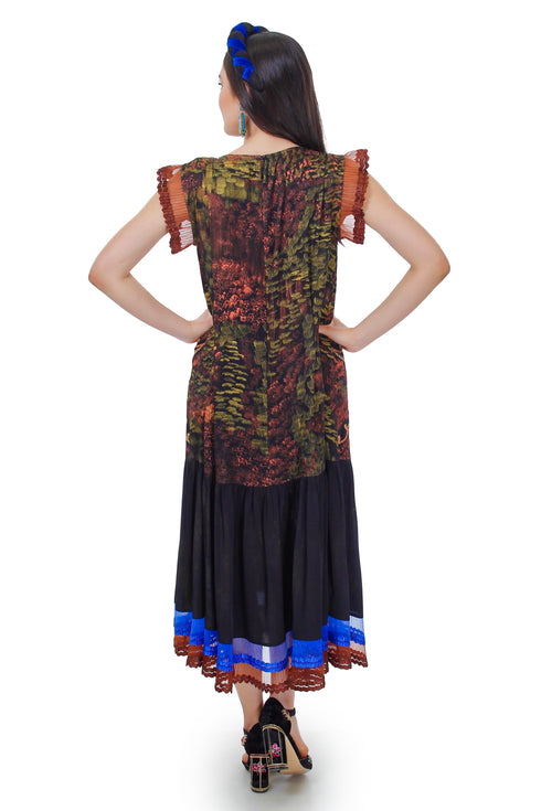 Rochie pictata manual FR-51