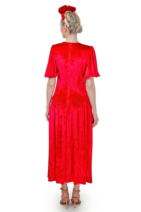 Rochie catifea FR-56