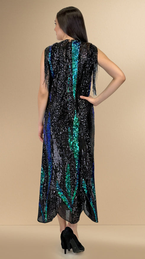 Rochie tull paietat LP107