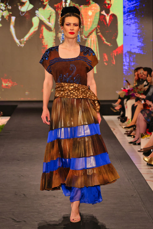 Rochie pictata manual FR-50