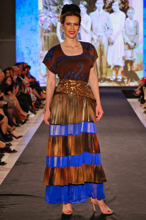 Rochie pictata manual FR-50