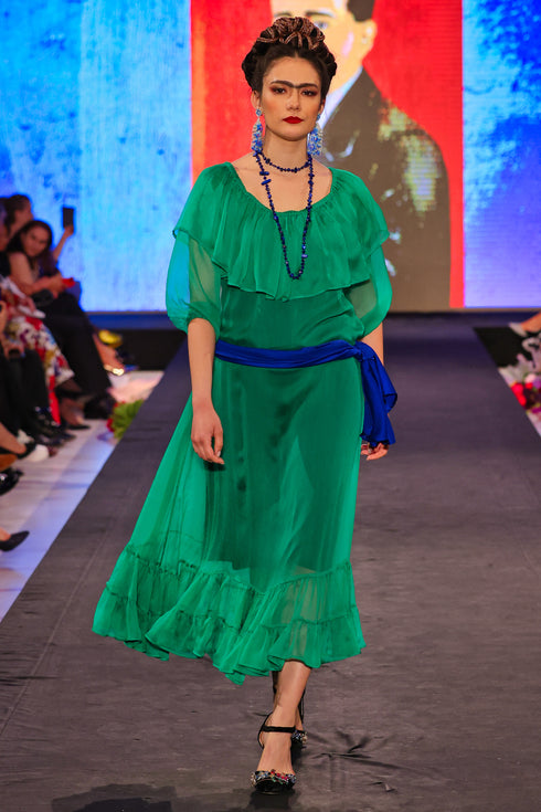 Rochie voal natural FR-123