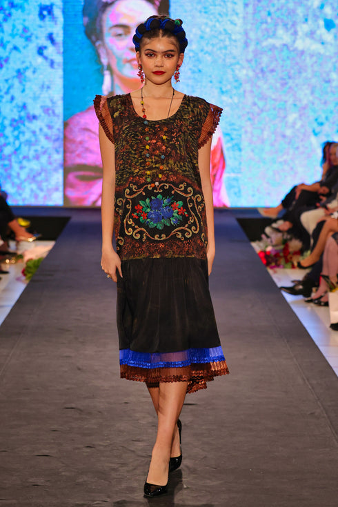 Rochie pictata manual FR-51