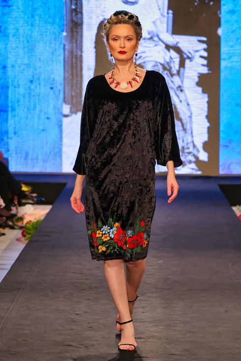 Rochie pictata manual FR-34