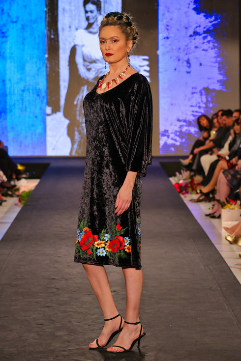 Rochie pictata manual FR-34