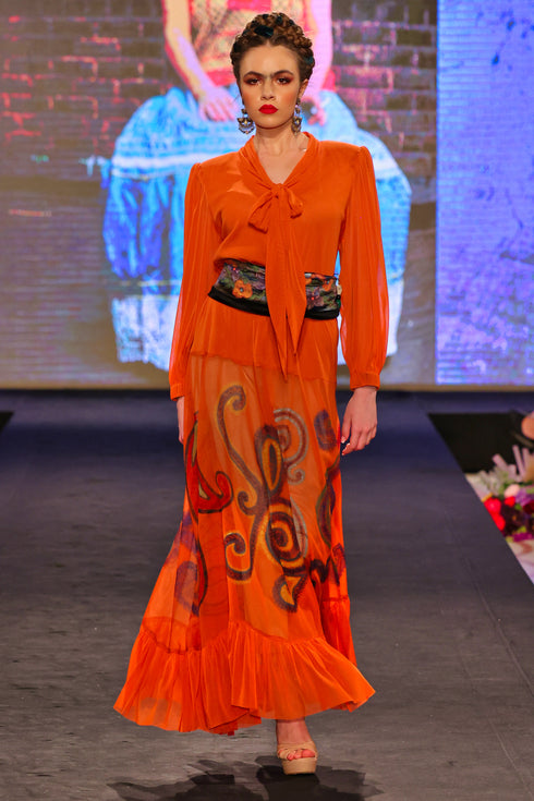 Rochie pictata manual FR-59