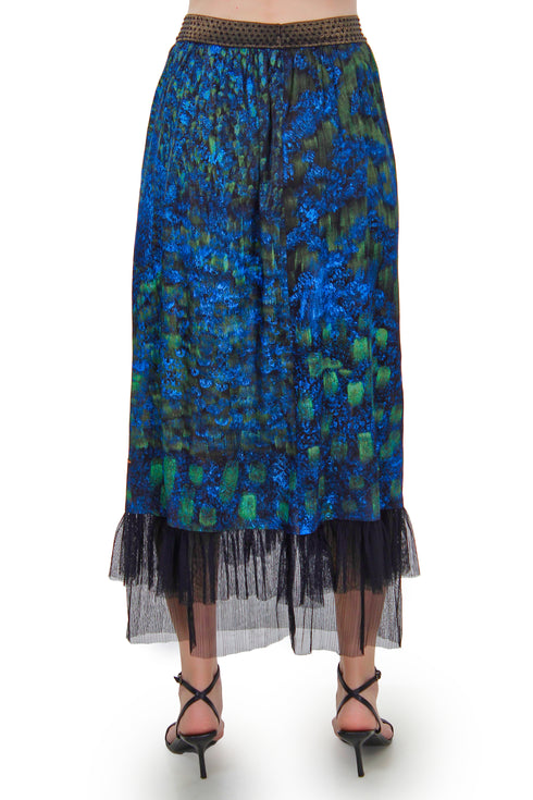 Fusta pictata si brodata FR-17