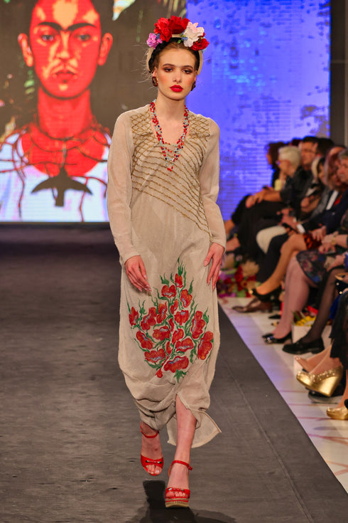 Rochie pictata manual FR-98