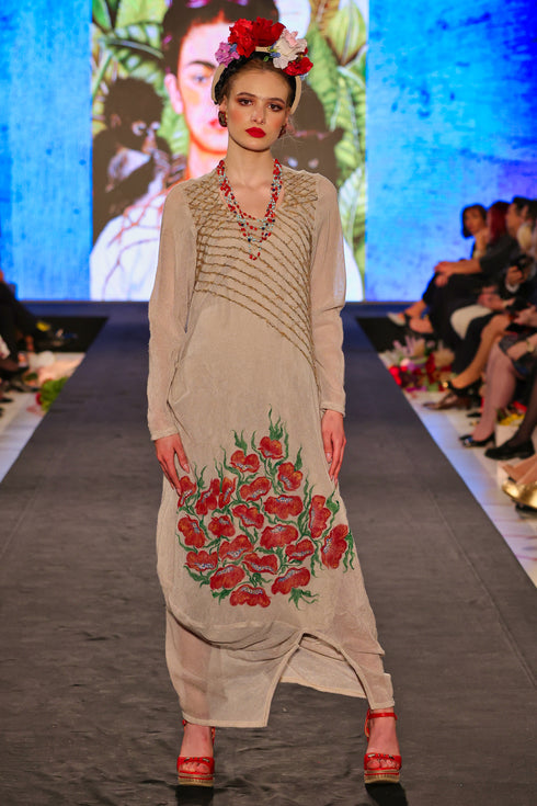 Rochie pictata manual FR-98