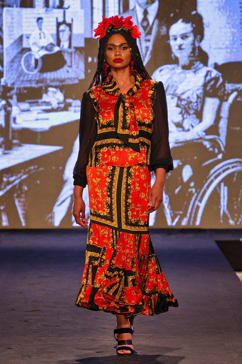 Bluza vascoza/tull FR-81