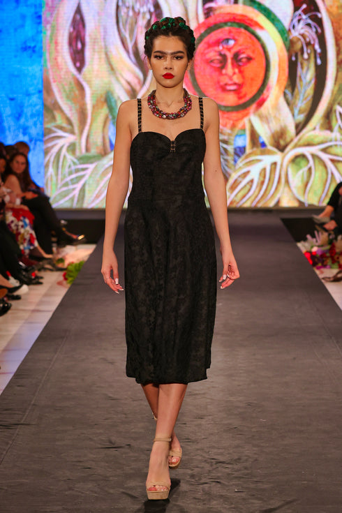 Rochie brocart FR-87