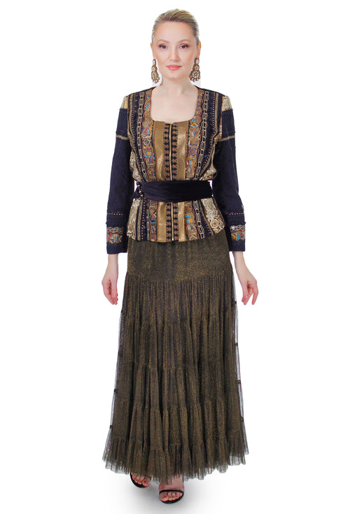 Sacou dantela si catifea FR-21