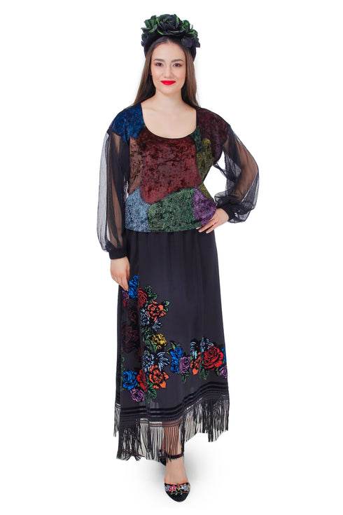 Bluza pictata manual FR-32