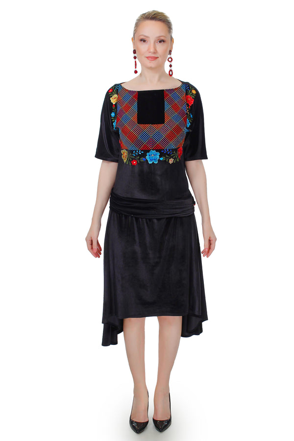 Rochie catifea FR-36