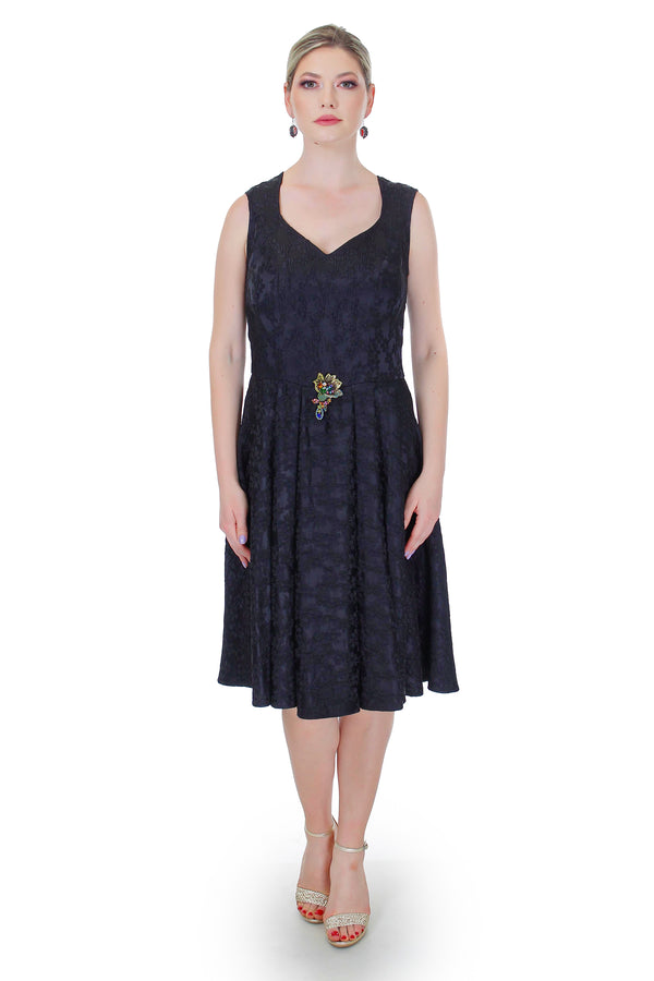 Rochie brocart FR-89