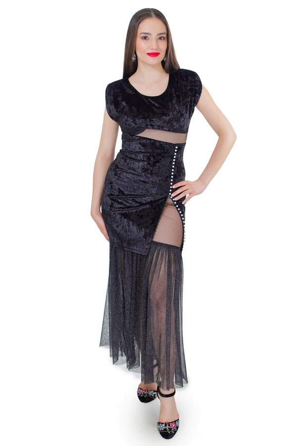 Rochie catifea FR-106